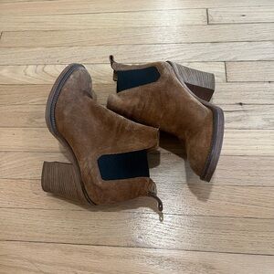 Maje Suede Ankle Boots